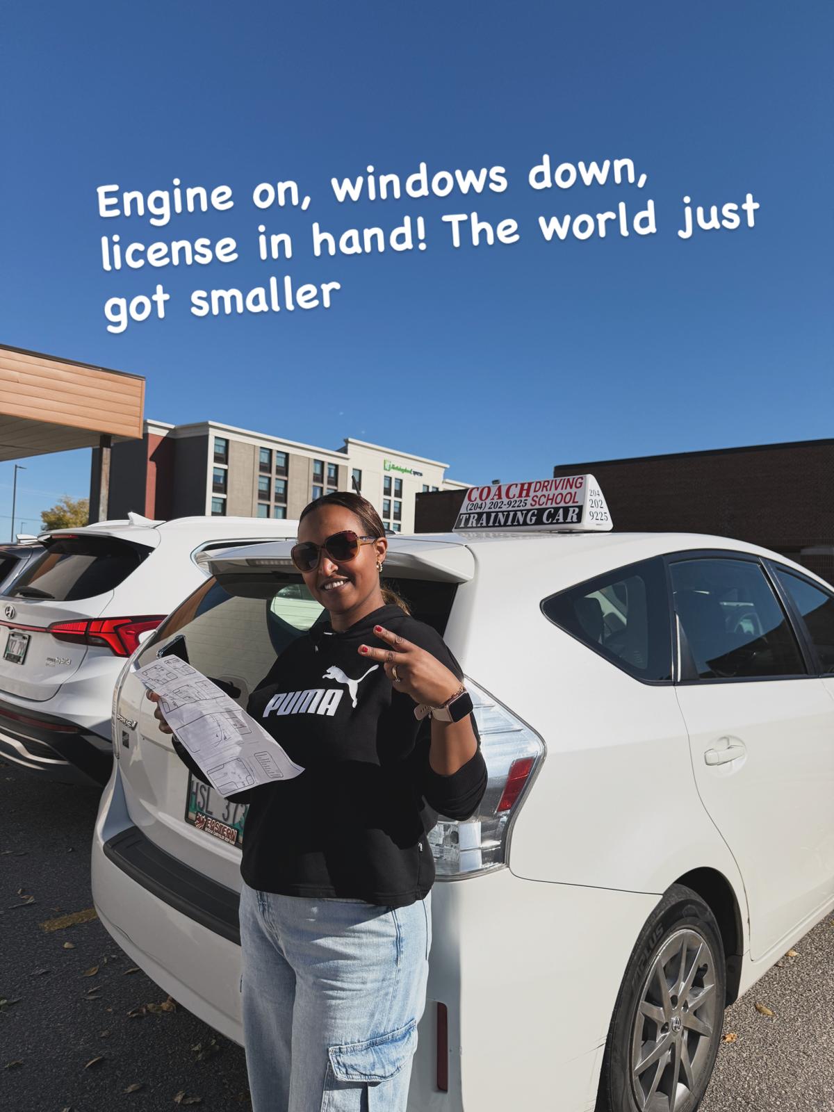 Student passed road test